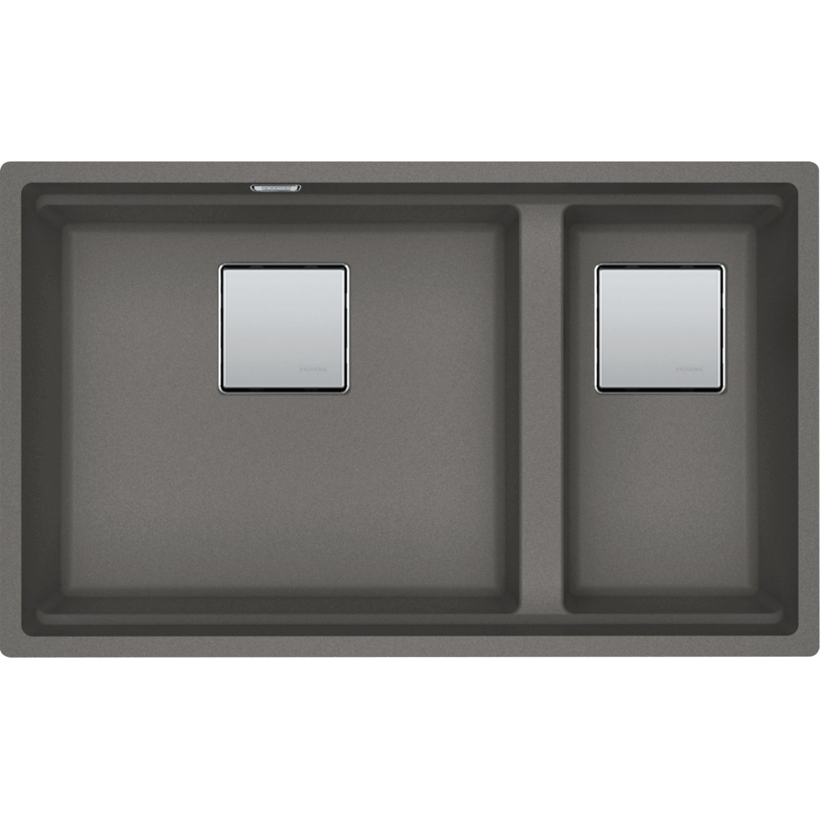 Franke Kubus KNG 120 Granite Undermount 1.5 Bowl Stone Grey Kitchen Sink