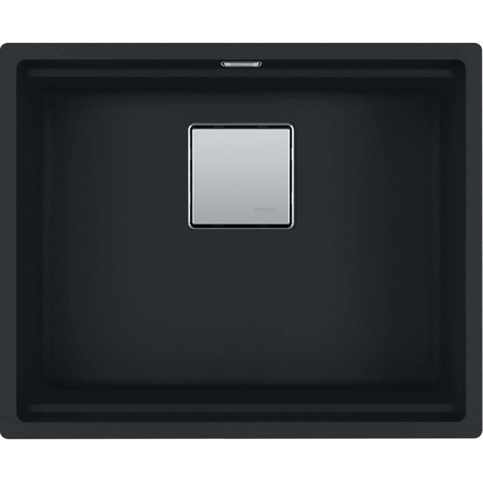 Franke Kubus KNG 110-52 Granite Undermount 1 Bowl Matt Black Kitchen Sink