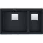 Franke Kubus KNG 120 Granite Undermount 1.5 Bowl Matt Black Kitchen Sink