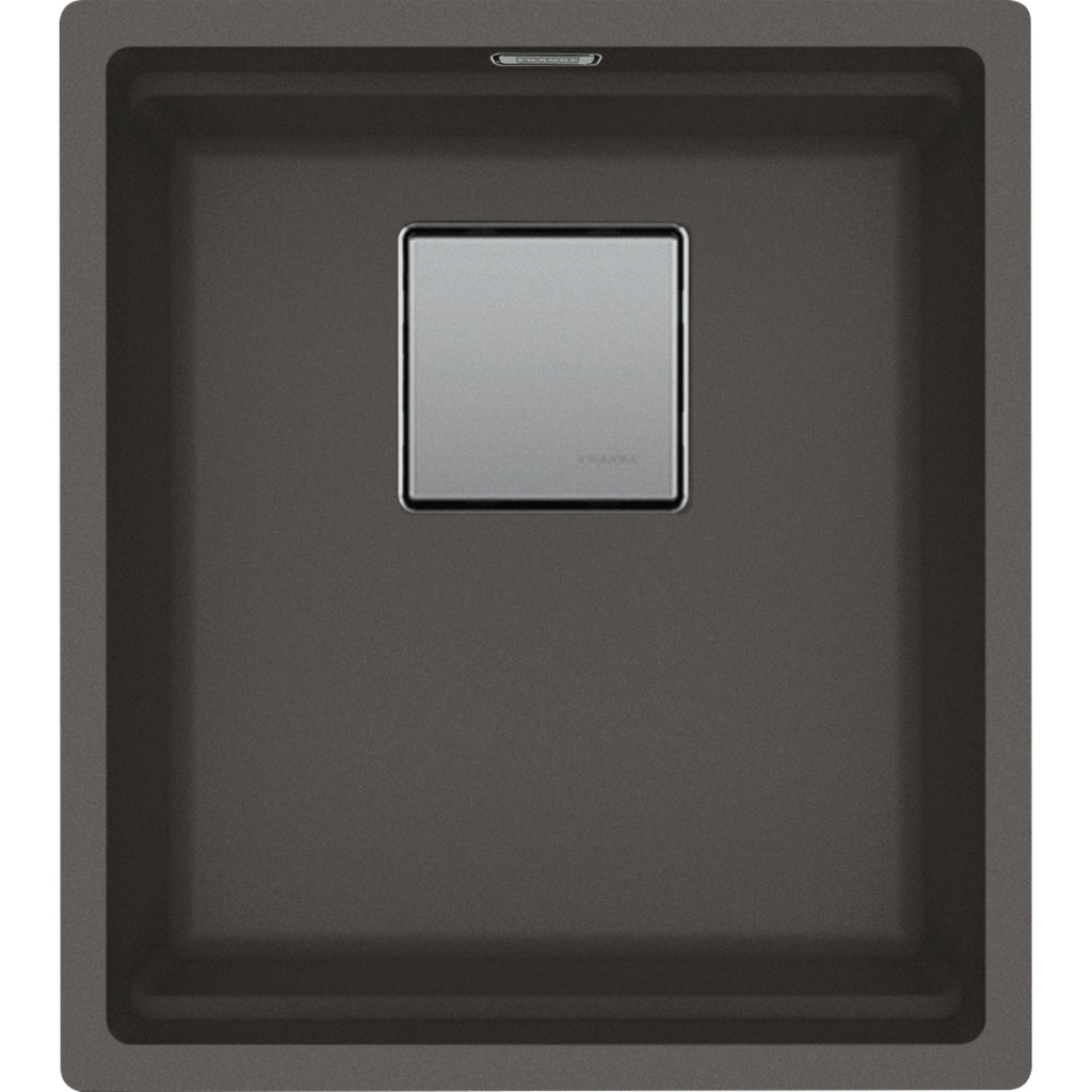 Franke Kubus KNG 110-37 Granite Undermount 1 Bowl Slate Grey Kitchen Sink