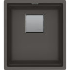 Franke Kubus KNG 110-37 Granite Undermount 1 Bowl Slate Grey Kitchen Sink