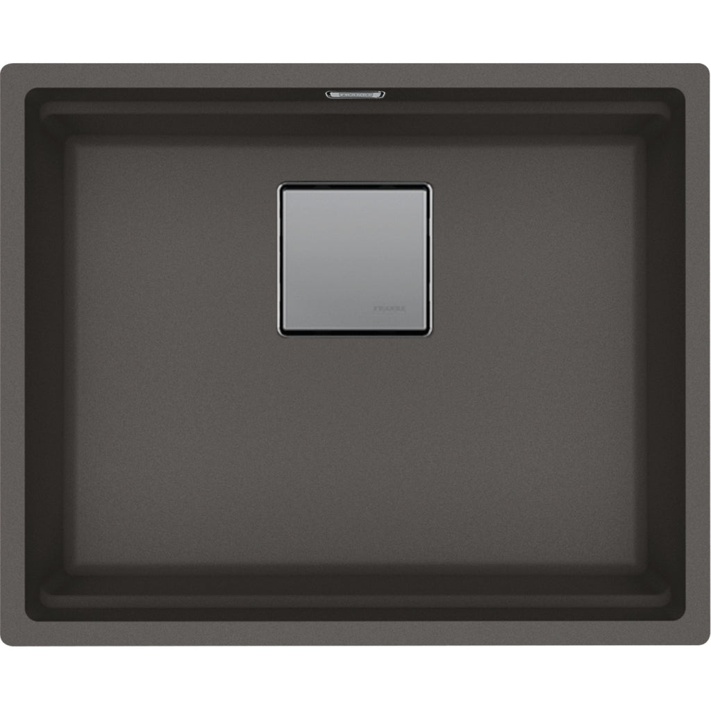 Franke Kubus KNG 110-52 Granite Undermount 1 Bowl Slate Grey Kitchen Sink