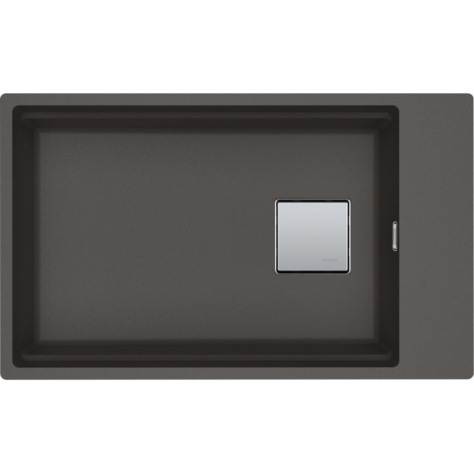 Franke Kubus KNG 110-62 Granite Undermount 1 Bowl Slate Grey Kitchen Sink