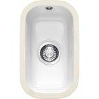 Franke VBK 110-21 Ceramic Undermount 1 Bowl White Kitchen Sink