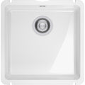 Franke Kubus KXK 110-41 Ceramic Undermount 1 Bowl White Kitchen Sink