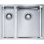 Franke Box BXX 160 Undermount 1.5 Bowl Stainless Steel Kitchen Sink LH
