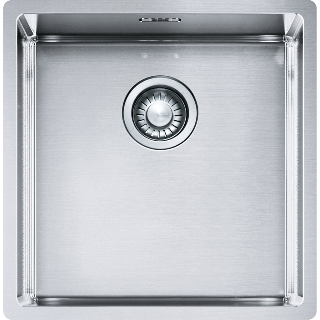 Franke Box BXX 110-40 Undermount 1 Bowl Stainless Steel Kitchen Sink