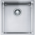 Franke Box BXX 110-40 Undermount 1 Bowl Stainless Steel Kitchen Sink