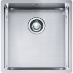 Franke Box BXX 110-40 Undermount 1 Bowl Stainless Steel Kitchen Sink
