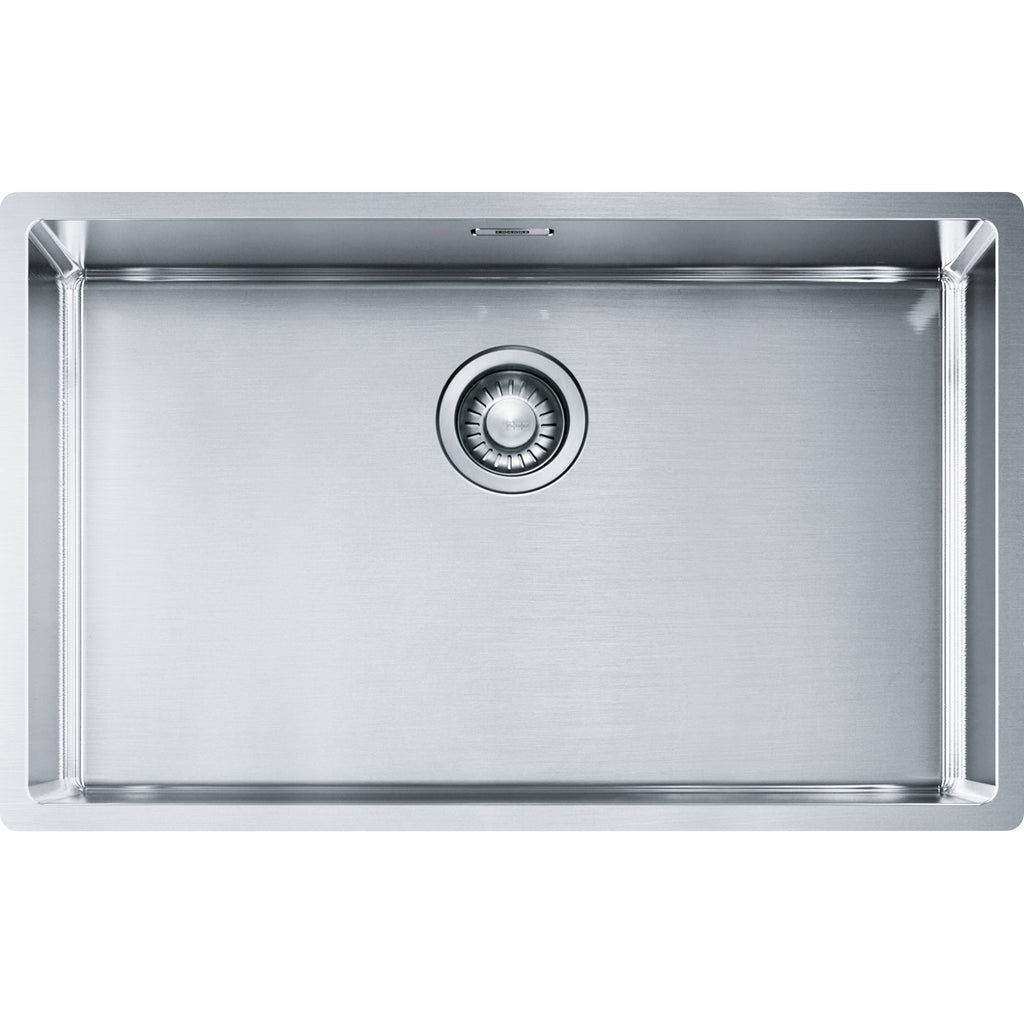 Franke Box BXX 110-68 Undermount 1 Bowl Stainless Steel Kitchen Sink