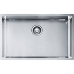 Franke Box BXX 110-68 Undermount 1 Bowl Stainless Steel Kitchen Sink