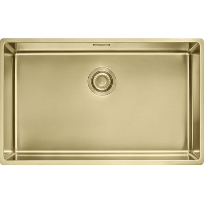 Franke Mythos Masterpiece BXM 210/110-68 1 Bowl Gold Stainless Steel Sink
