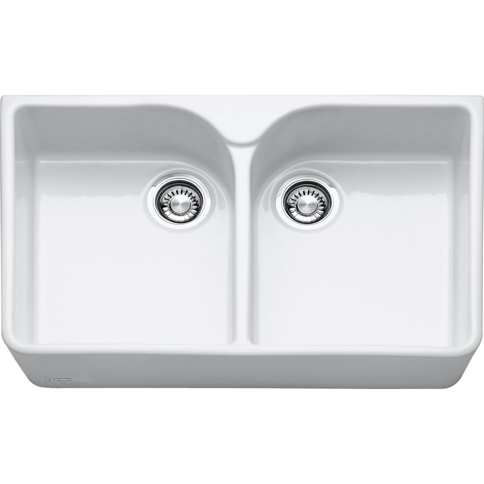 Franke Belfast VBK 720 Ceramic 2 Bowl White Kitchen Sink Butler Style