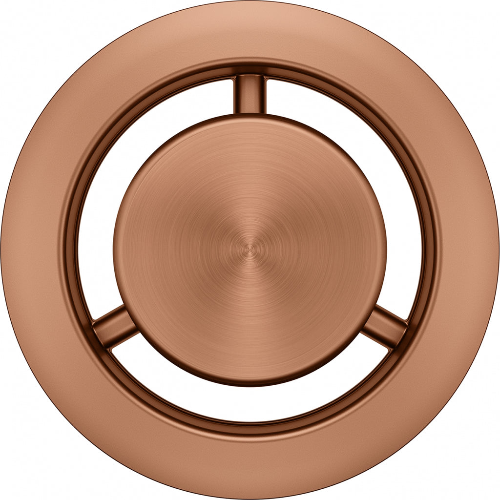 Franke Round Ceramic PVD Overflow Copper Belfast Kitchen Sink 133.0722.549