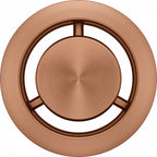 Franke Round Ceramic PVD Overflow Copper Belfast Kitchen Sink 133.0722.549