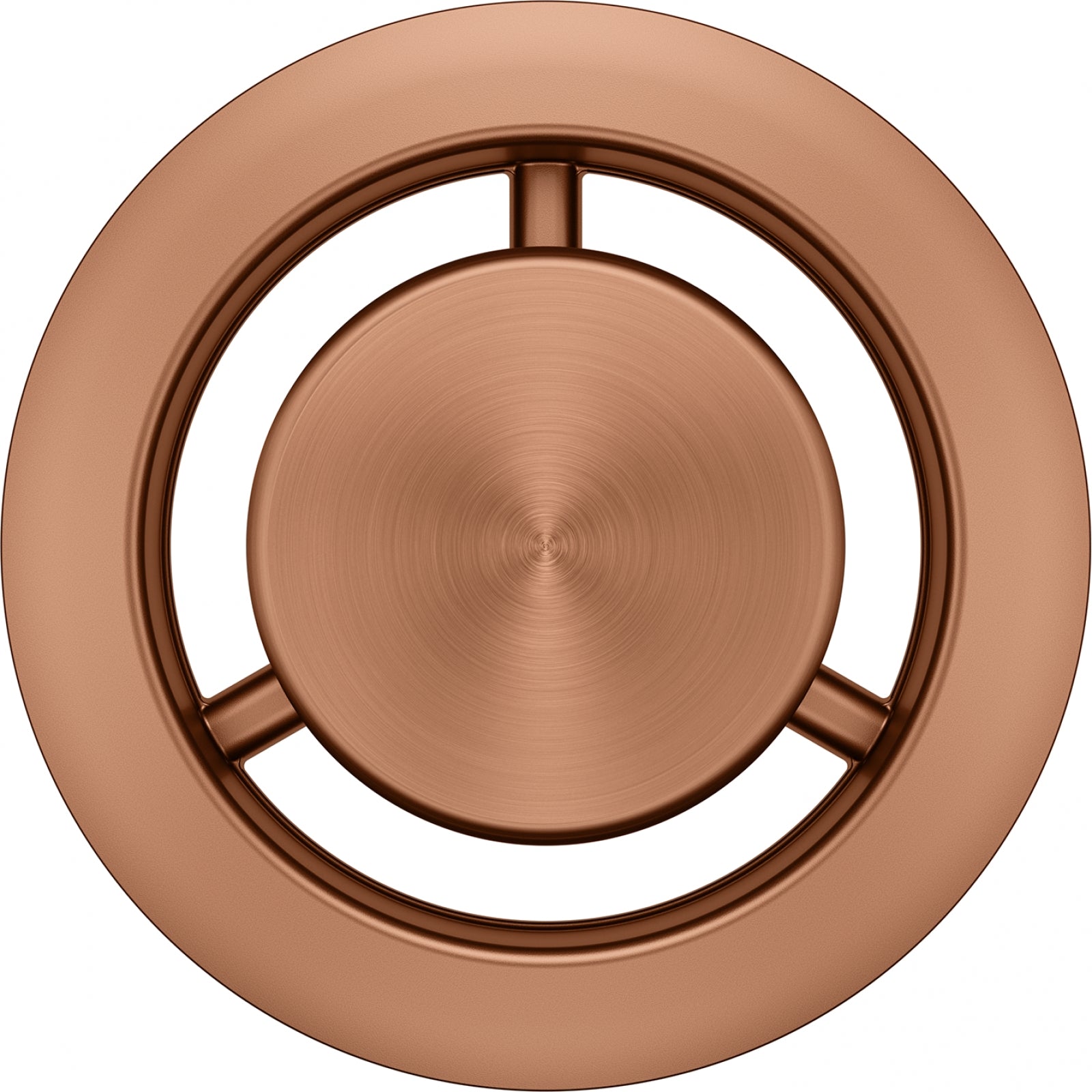 Franke Round Ceramic PVD Overflow Copper Belfast Kitchen Sink 133.0722.549