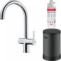 Franke Maris Water Hub 3-in-1 Electronic Boiling Tap Chrome 4L Kitchen