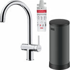 Franke Maris Water Hub 3-in-1 Electronic Boiling Tap Chrome 7L Kitchen