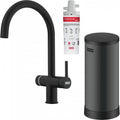 Franke Maris Water Hub 3-in-1 Electronic Boiling Tap Matt Black 7L Kitchen