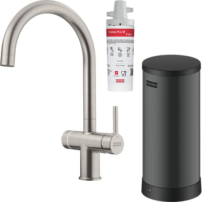 Franke Maris Water Hub 3-in-1 Electronic Boiling Tap Decor Steel 7L Kitchen