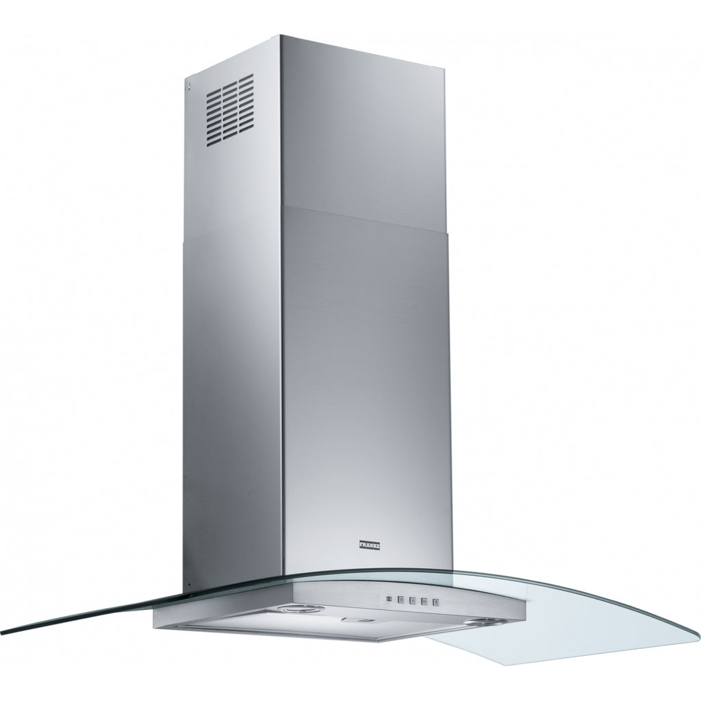 Franke T-Glass Ray 90 FGC 925 XS Cooker Hood 90cm Wall Mounted Stainless Steel