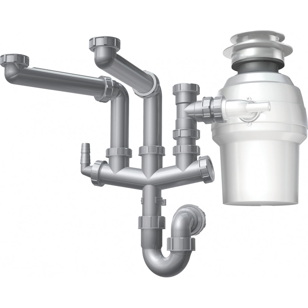 Franke Siphon III Plumbing Kit 3 Bowl Kitchen Sink Waste Trap 112.0083.810