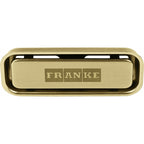 Franke Maris Kubus Overflow Plate Gold Stainless Steel PVD Kitchen Sink