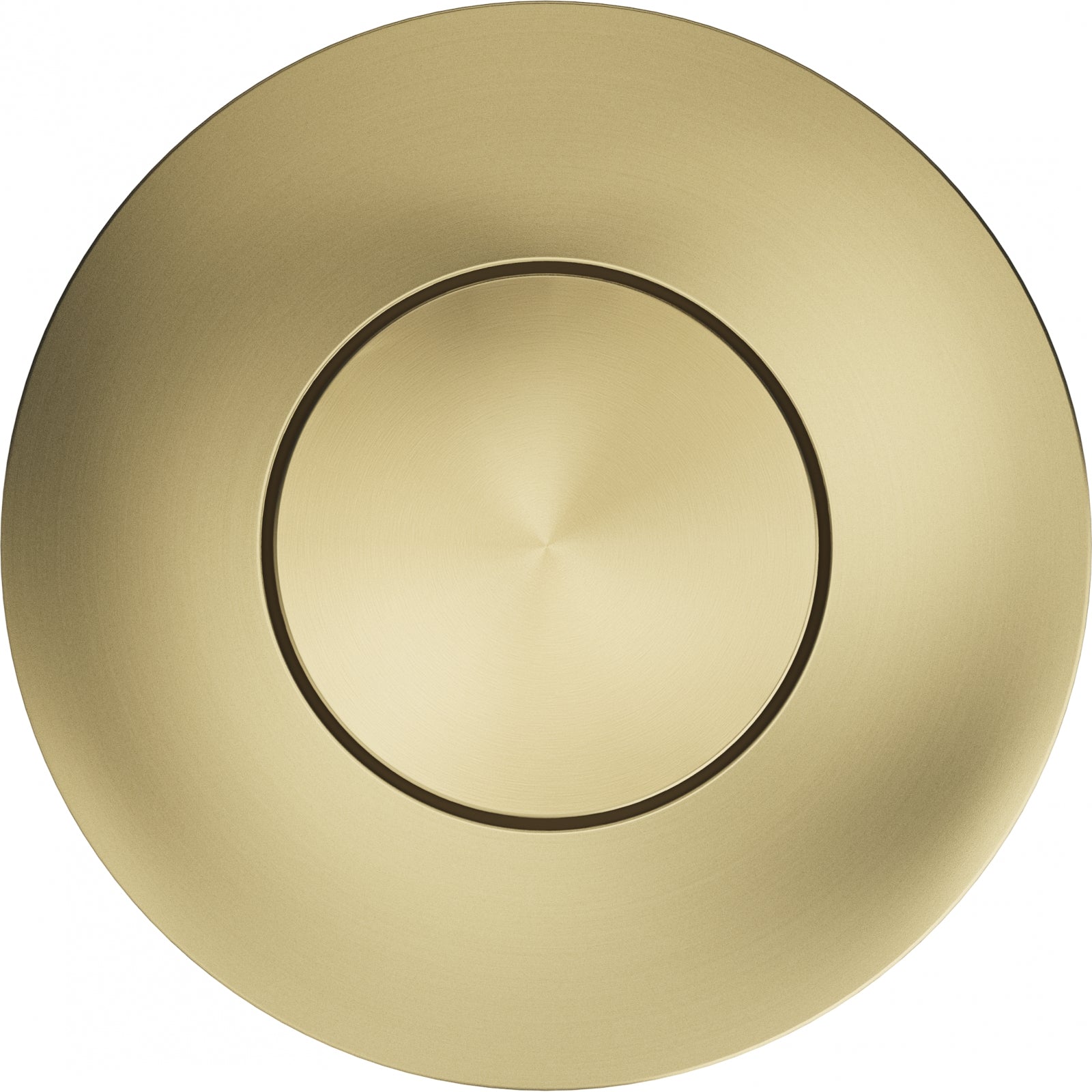 Franke Waste Disposal Airswitch Round Gold Stainless Steel PVD 46mm