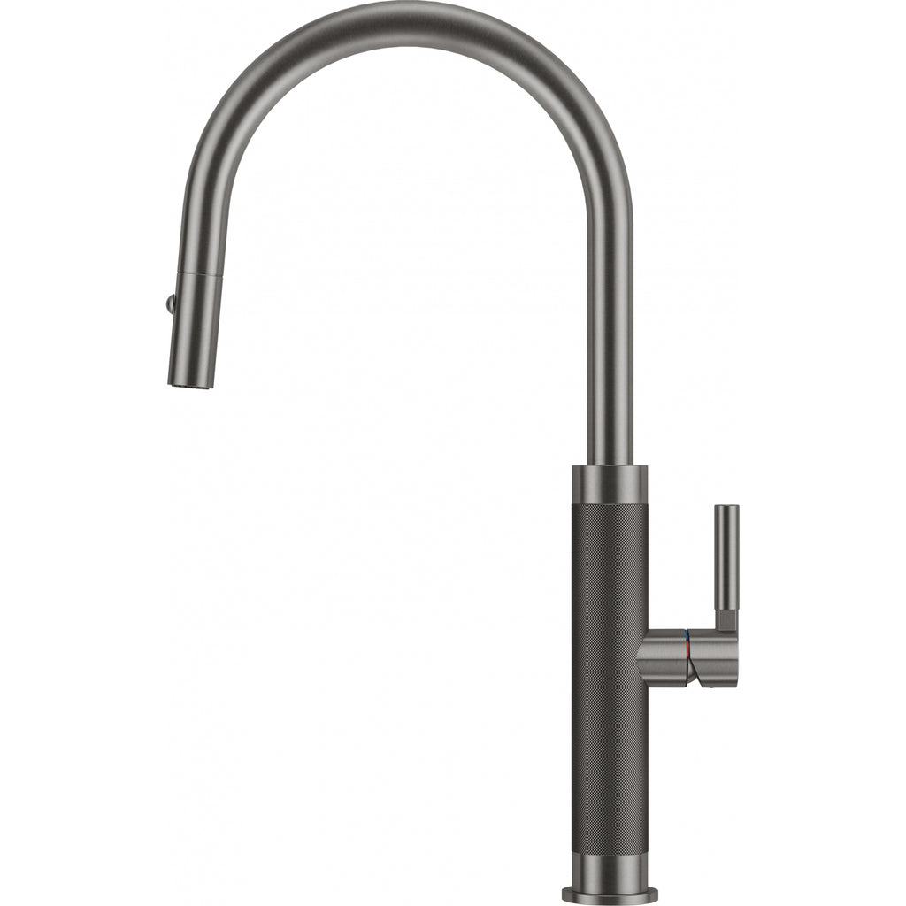 Franke Mythos Masterpiece Anthracite Pull Down Spray Kitchen Tap 466mm
