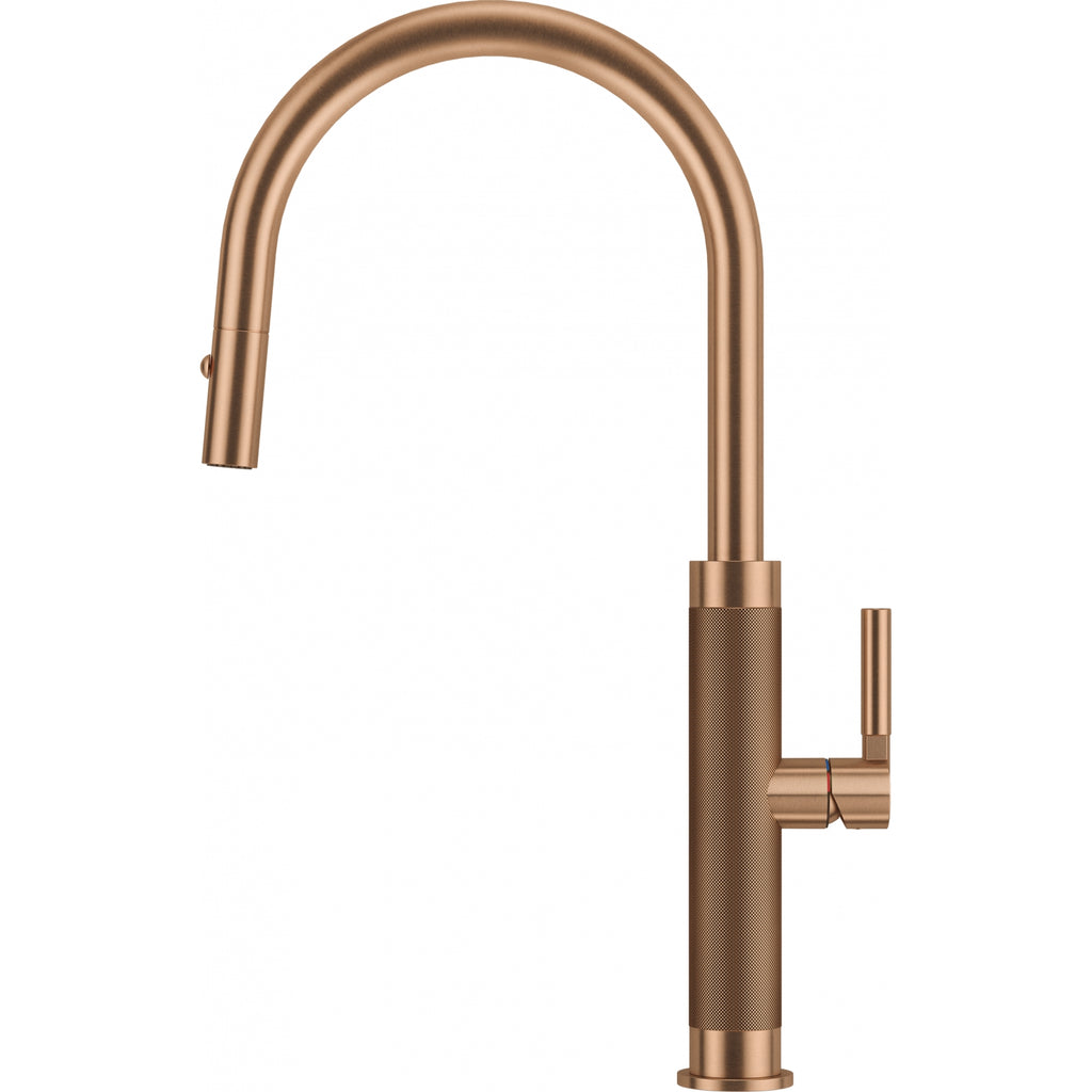Franke Mythos Masterpiece Copper Pull Down Spray Kitchen Tap 466mm