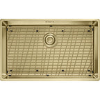 Franke Mythos Masterpiece BXM 210/110-68 1 Bowl Gold Stainless Steel Sink