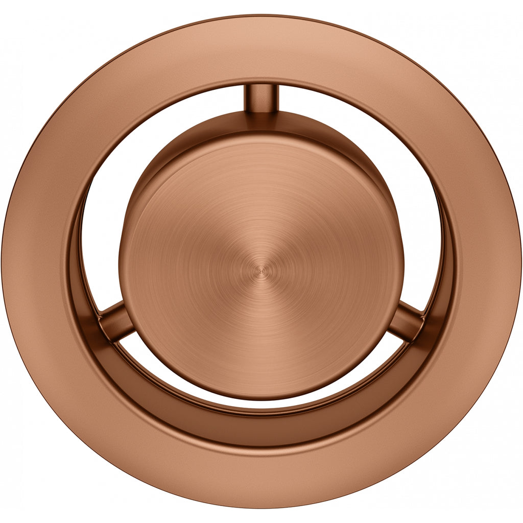 Franke Round Ceramic PVD Overflow Copper Belfast Kitchen Sink 133.0722.549