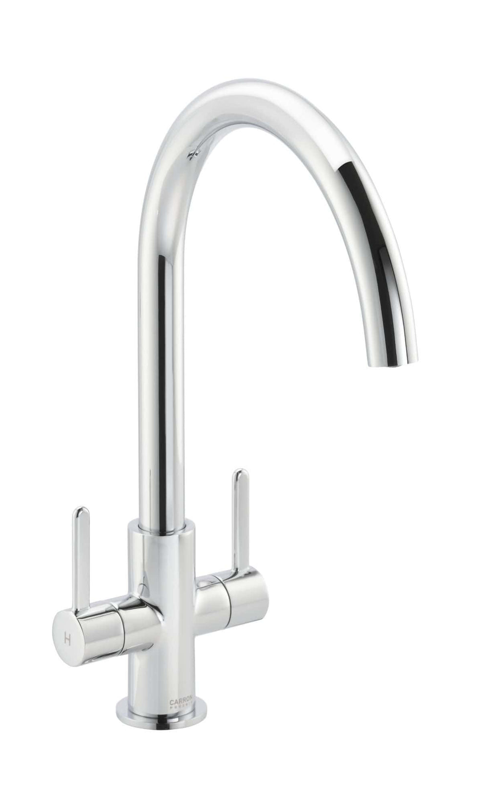 Carron Phoenix Rosolina Chrome Single Lever Kitchen Tap J-Spout Swivel