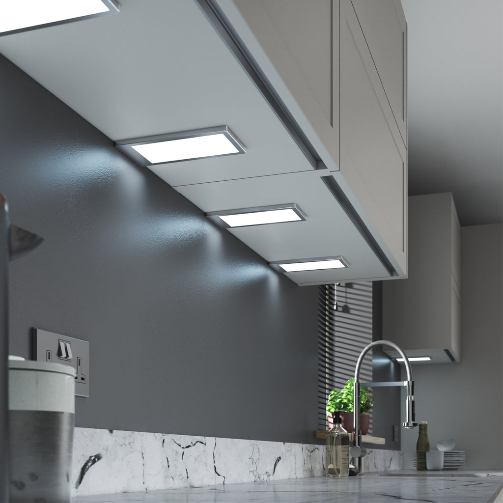 Sensio Neo TrioTone LED Under Cabinet Light 10mm Slim Panel 3 Colour Modes