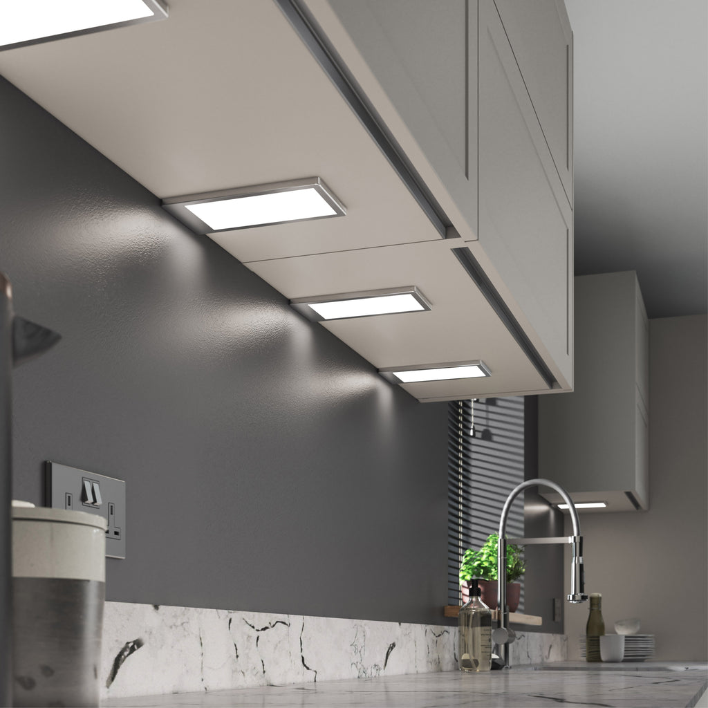 Sensio Neo TrioTone LED Under Cabinet Light 10mm Slim Panel 3 Colour Modes