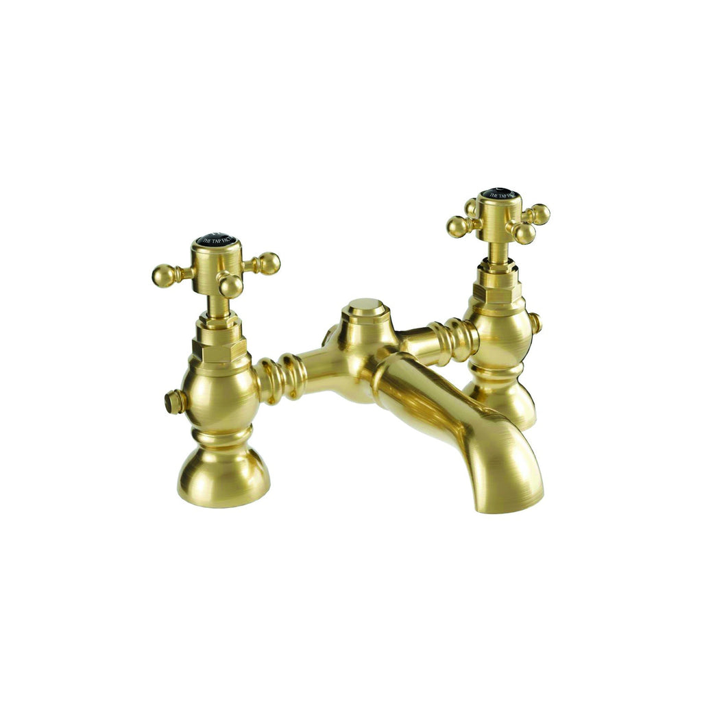 Burford Traditional Bath Filler - Brushed Brass