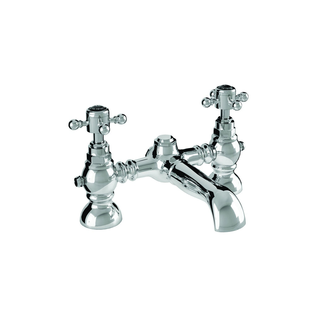 Burford Traditional Bath Filler - Chrome