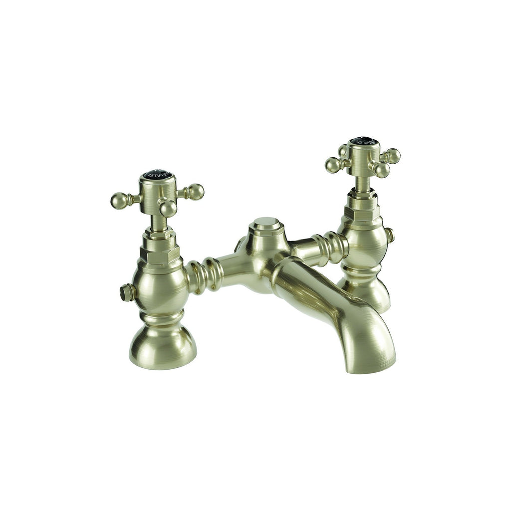 Burford Traditional Bath Filler - Brushed Nickel