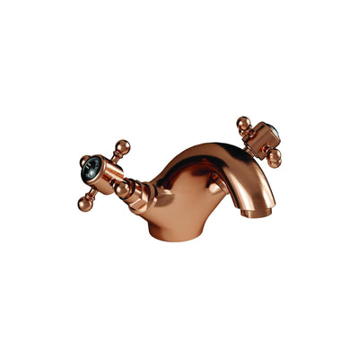 Burford Traditional Basin Mixer - Copper