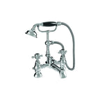 Burford Traditional Bath Shower Mixer - Chrome