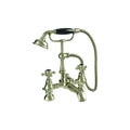 Burford Traditional Bath Shower Mixer - Brushed Nickel