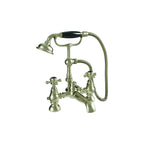 Burford Traditional Bath Shower Mixer - Brushed Nickel