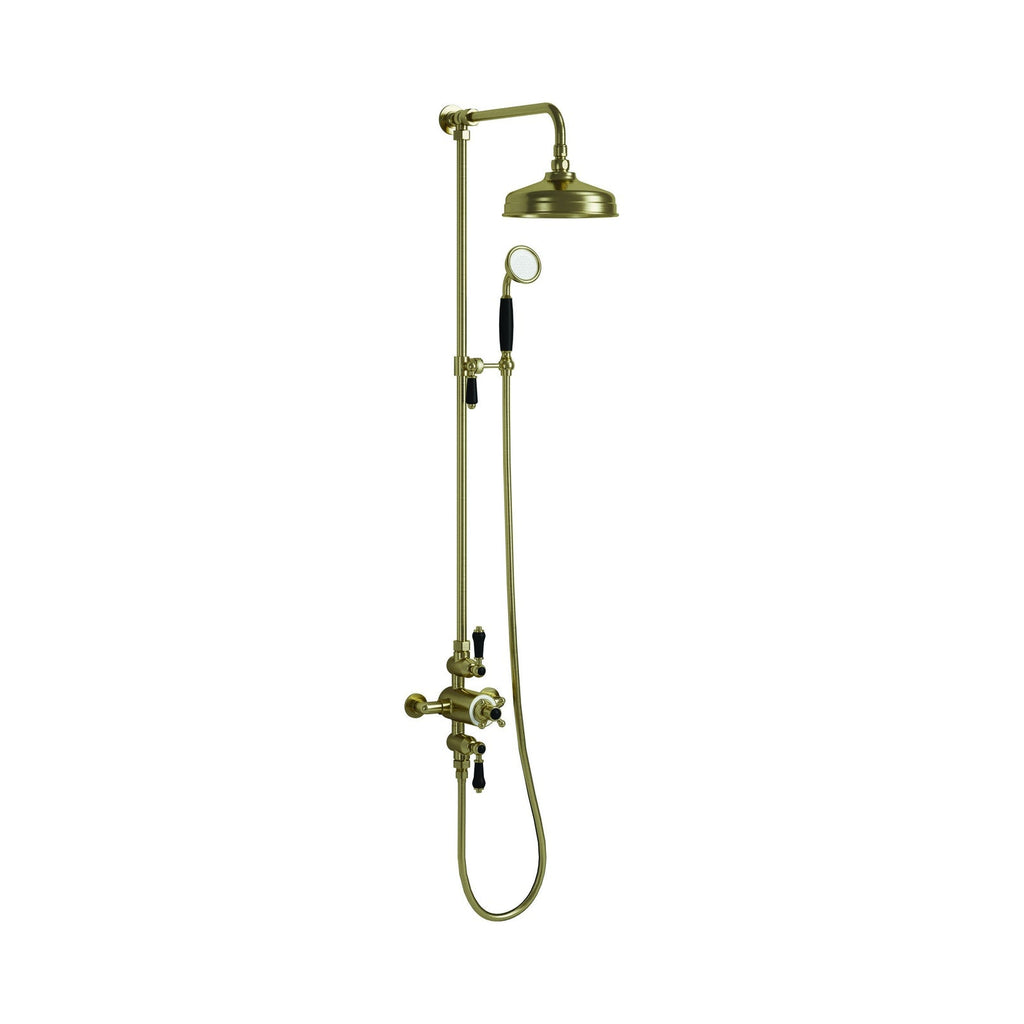 Burford Exposed Shower Set - Brushed Brass