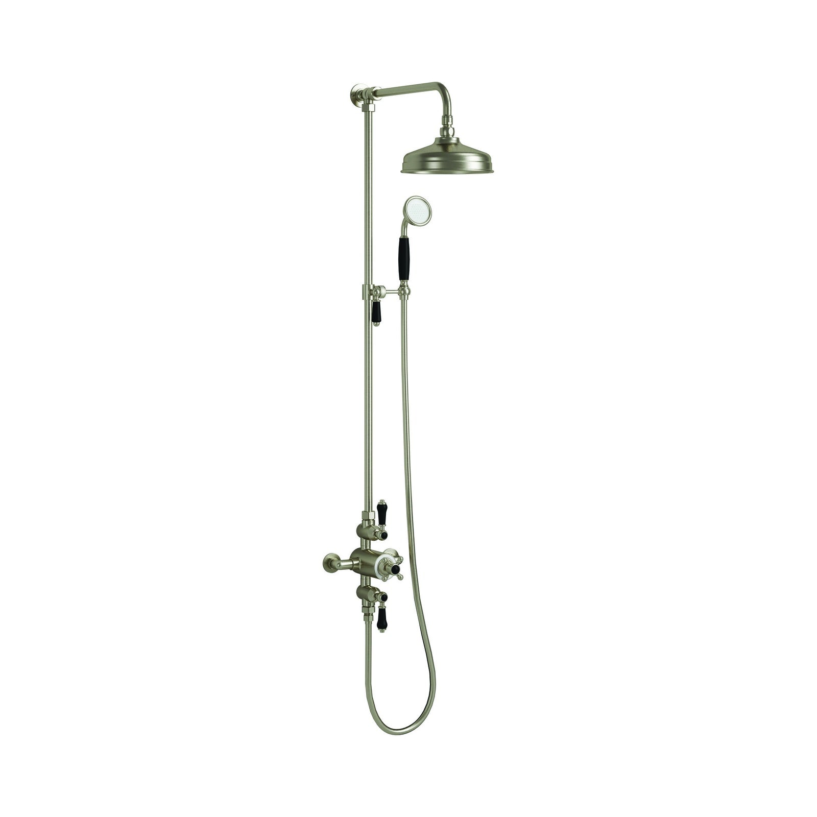 Burford Exposed Shower Set - Brushed Nickel