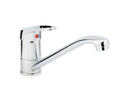 Carron Phoenix Zeno Chrome Top Lever Kitchen Tap Brass Swivel Spout