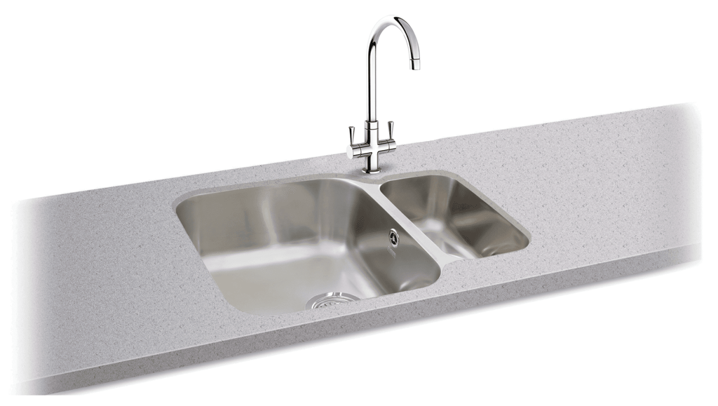 Carron Phoenix Zeta 150U Undermount 1.5 Bowl Stainless Steel Kitchen Sink