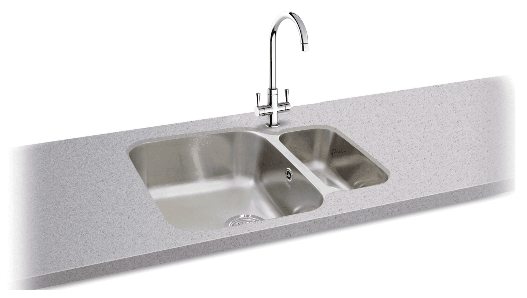 Carron Phoenix Zeta 150U Undermount 1.5 Bowl Stainless Steel Kitchen Sink