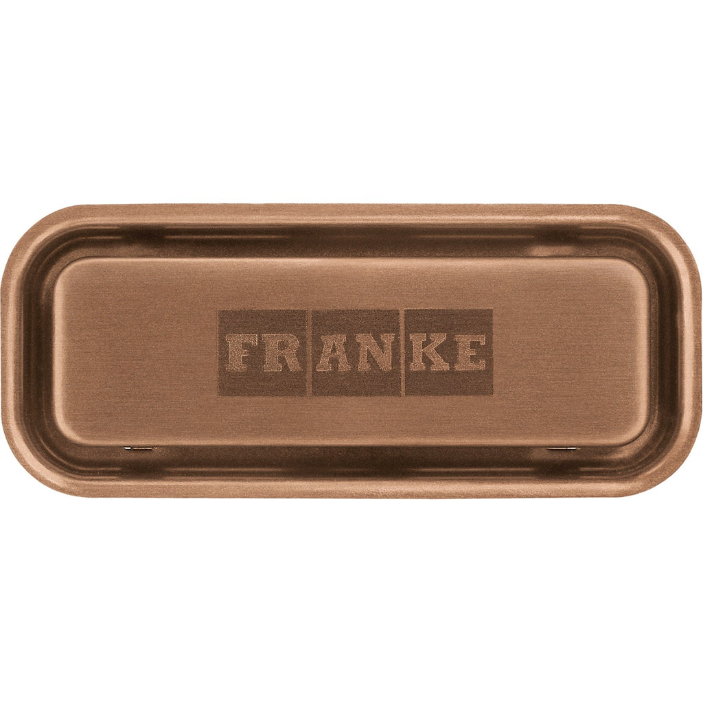 Franke Maris Kubus Overflow Plate Copper Stainless Steel PVD Kitchen Sink — view 2