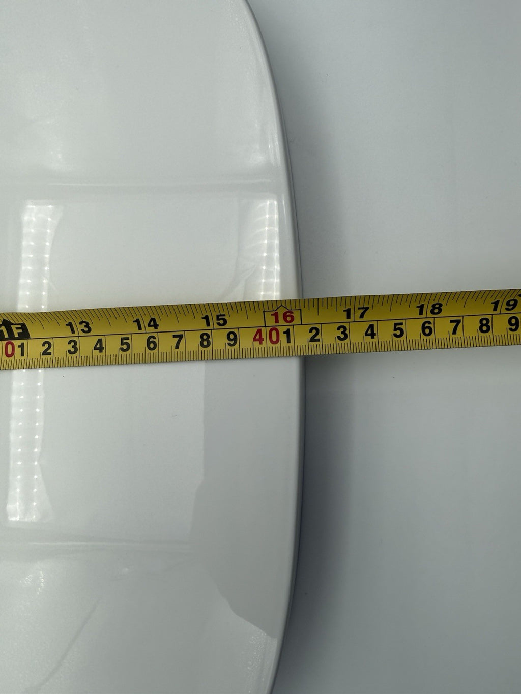 Square Toilet Seat White Soft Close Plastic Universal Fit Bathroom Cube Shape