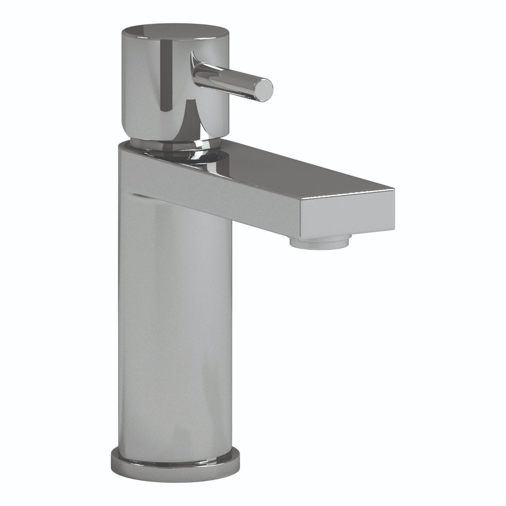 Basin Mixer Tap Chrome inc Waste Single Lever WRAS Bathroom Sink Brass